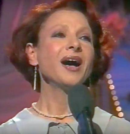 Esther Ofarim at the Inge Meysel gala, 2000