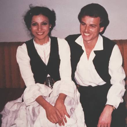 Esther Ofarim together with Reto Maag in Tel Aviv, 1979 - fotos (c) Reto Maag
