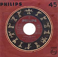 Esther & Abi Ofarim - Encore une danse - Single Philips X-A40020, Canada, 1963