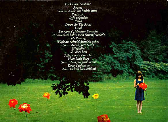 Back of the LP Esther im Kinderland