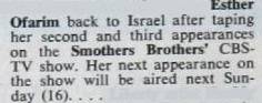Article of the "Bilboard Magazine", April 15, 1967