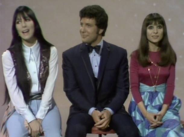 Esther Ofarim, Cher and Tom Jones at "This is Tom Jones", 1969