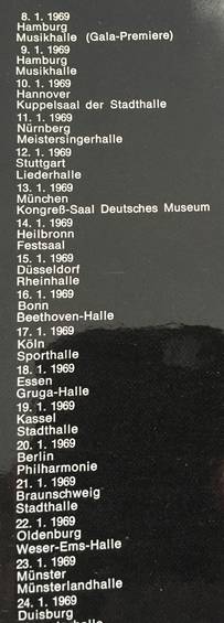 Ofarim tour list 1969